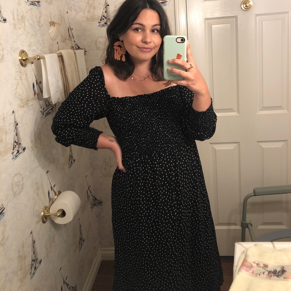 Reformation Polka Dot Dress